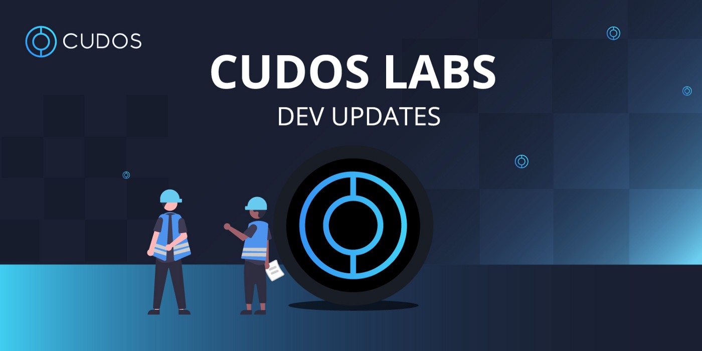 Cudos Labs: development update!  (07/10/2021)