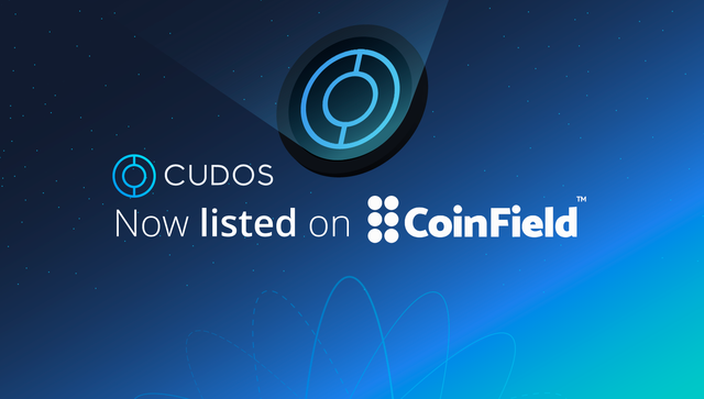 You can now trade CUDOS on the crypto exchange CoinField