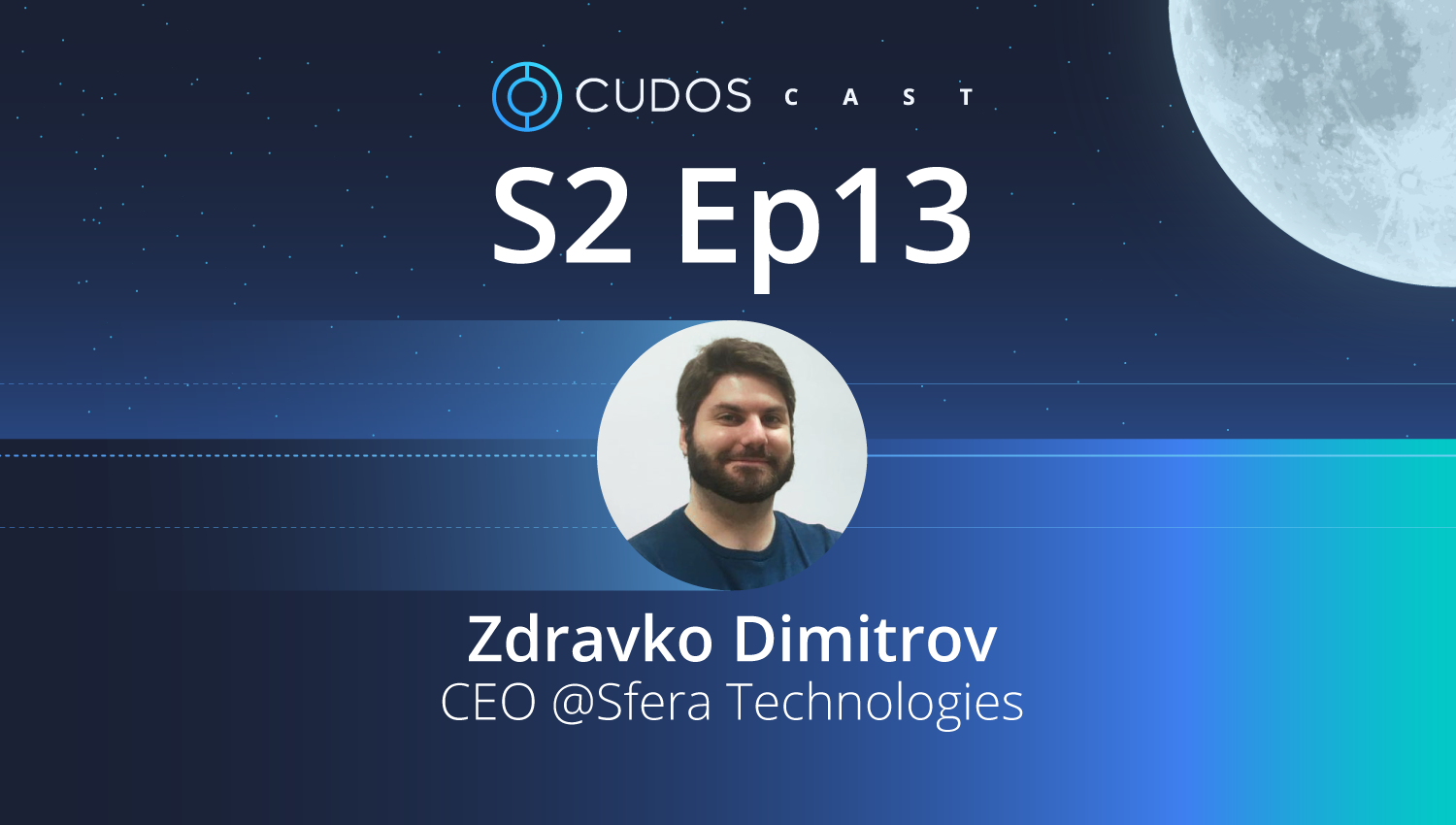 Next on CudosCast: Zdravko Dimitrov, CEO, Sfera Technologies