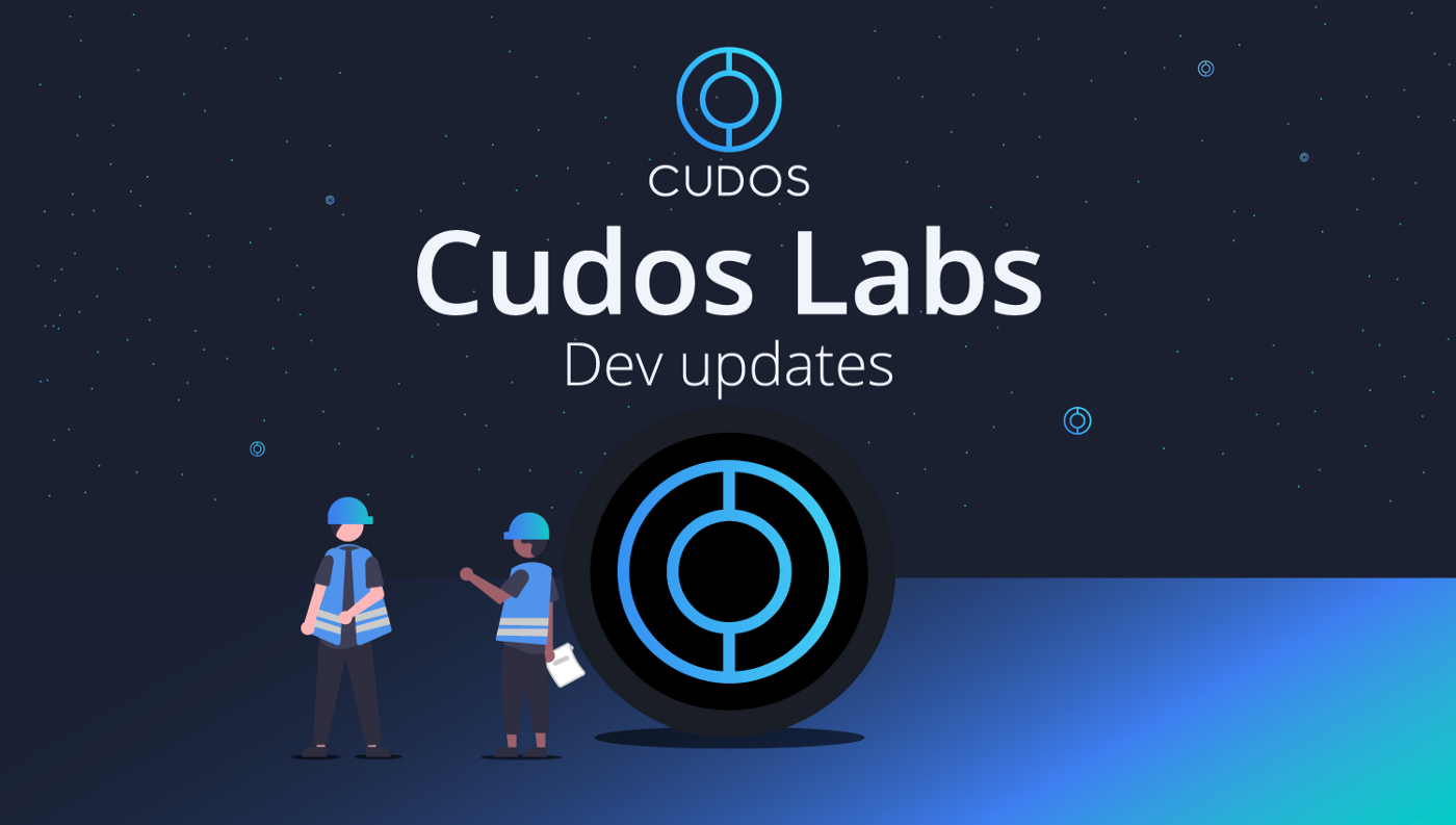 Cudos Labs: development update! (07/04/2022)