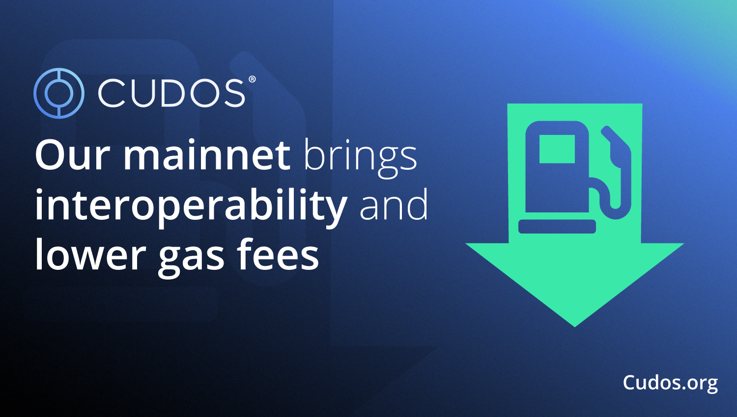 Cudos’ mainnet brings interoperability and lower gas fees